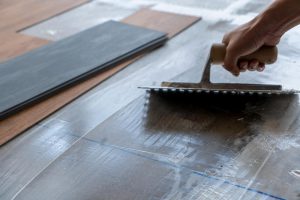 How to prepare a concrete floor for vinyl flooring?