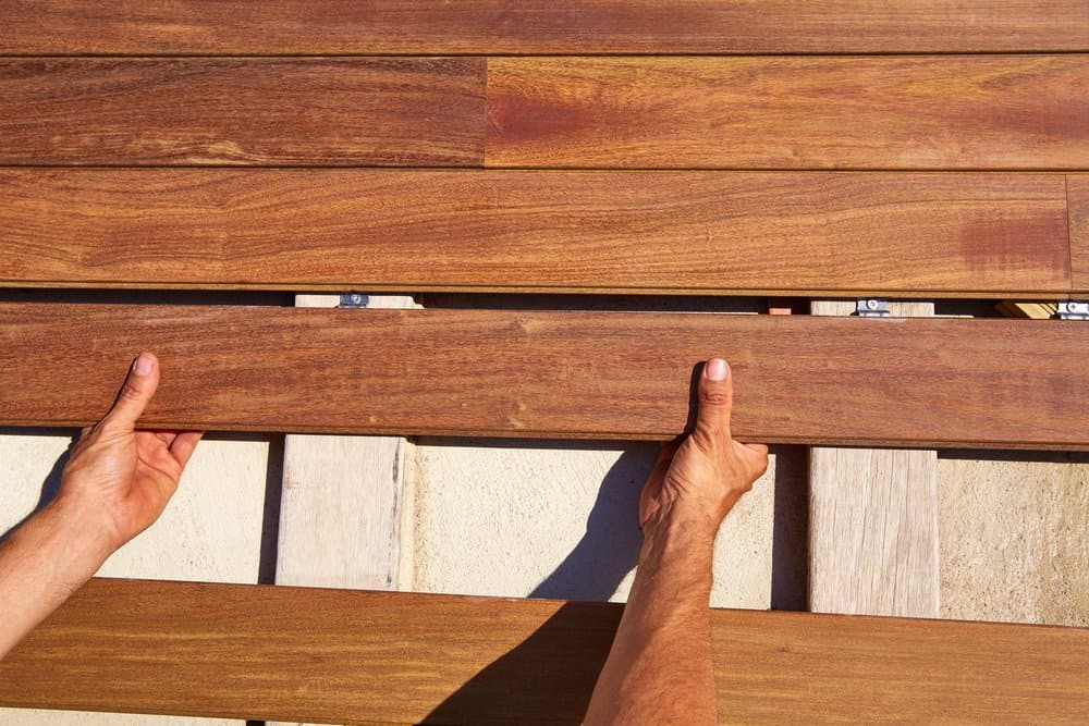 Installing timber flooring step 2