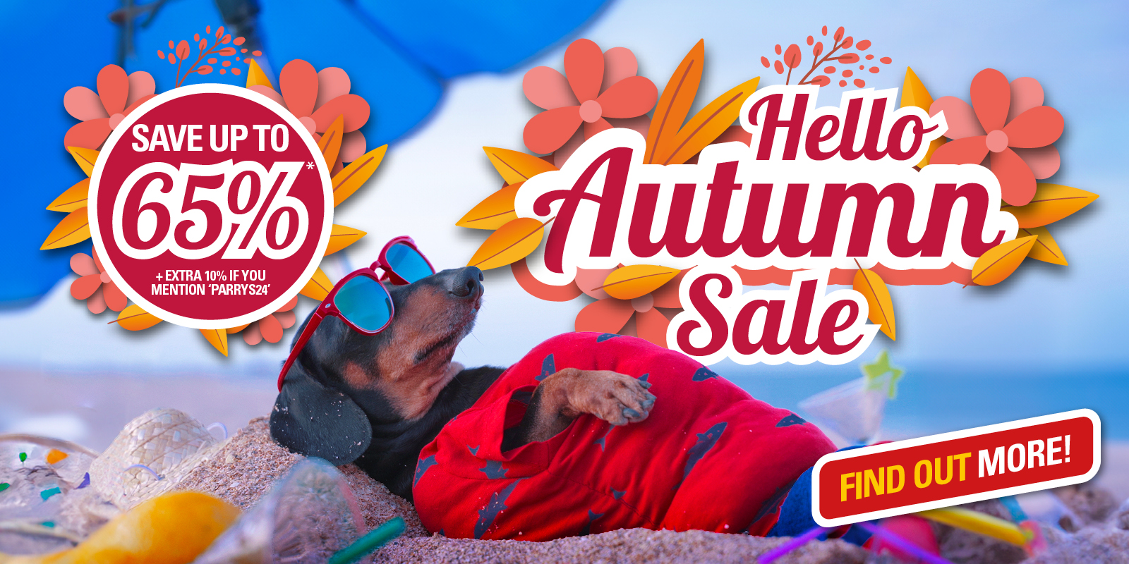 Autumn Sale On Now!