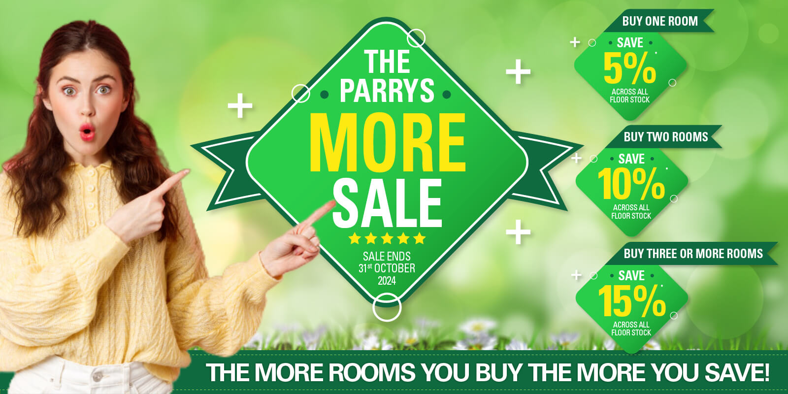 Parrys Spring Sale